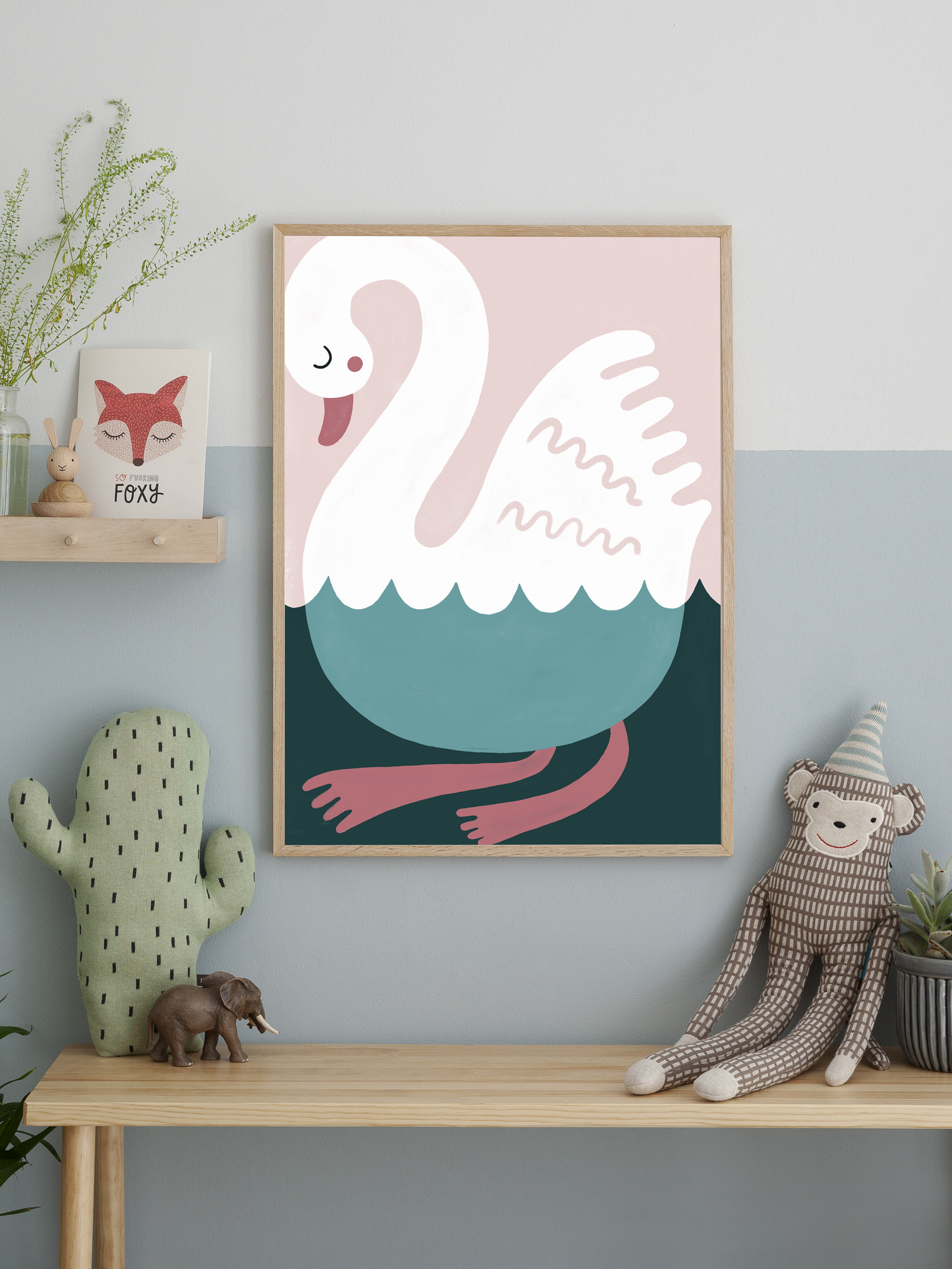 swimming swan lifestyle highres